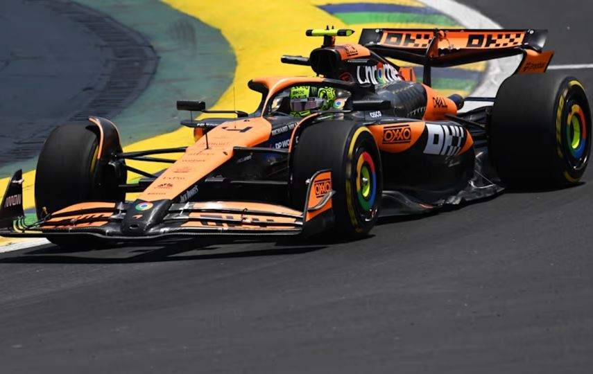 Fórmula 1: Lando Norris domina ensayo en GP de Sao Paulo