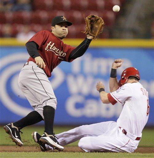 MLB: Astros 3, Rojos 2; Downs desempata con jonrón