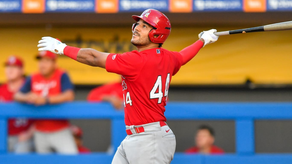 El receptor Leonardo Bernal brilló con dos cuadrangulares en la sucursal Doble A