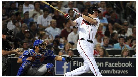 MLB: Bravos 10, Cachorros 4; Uggla conecta dos jonrones