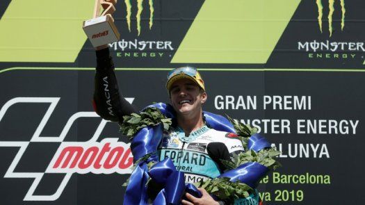 Marcos Ramírez gana el GP de Cataluña de Moto3