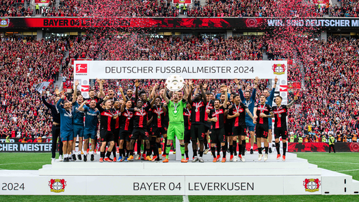 Bayer Leverkusen entra en la historia al terminar invicto en la Bundesliga