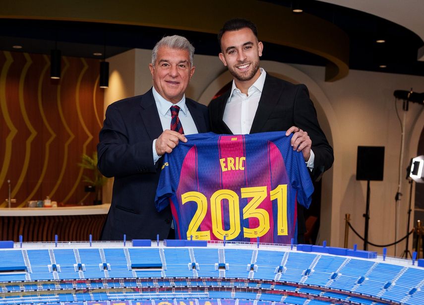 El FC Barcelona anuncia renovación de Eric Garcia