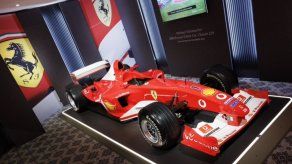 Ferrari de F1 de Michael Schumacher vendido por 13,2 millones de dólares