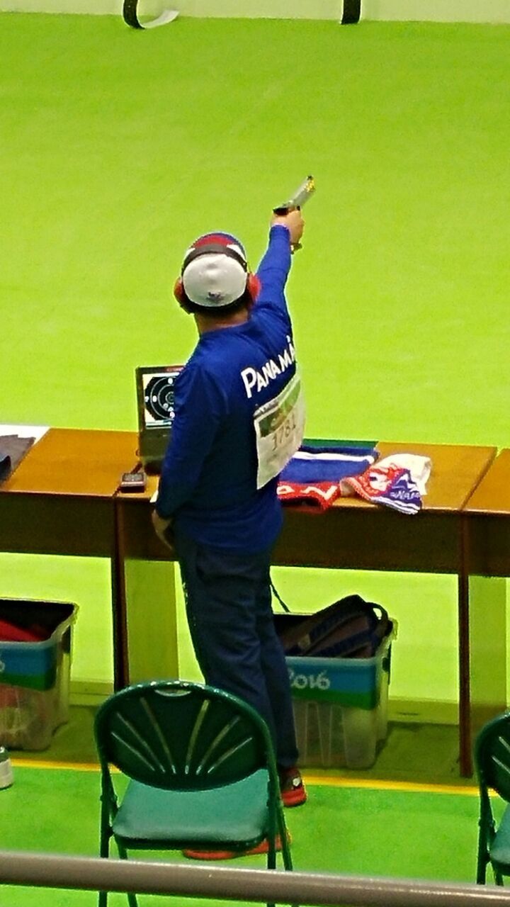 David Muñoz termina último en 10 metros pistola aire de Río 2016