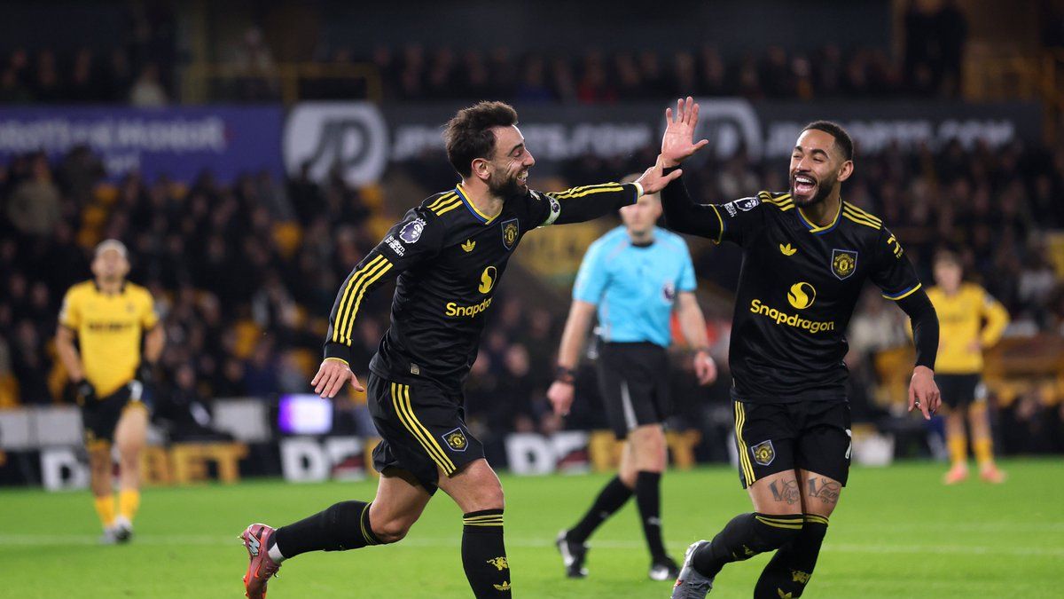 Premier League: Bruno Fernandes lidera triunfo del Manchester United ante Wolves Premier League: Bruno Fernandes lidera triunfo del Manchester United ante Wolves