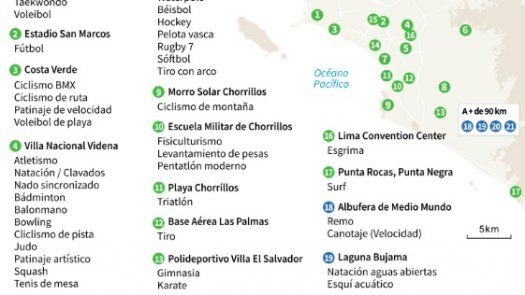 Lima lista para encender la antorcha de los Panamericanos