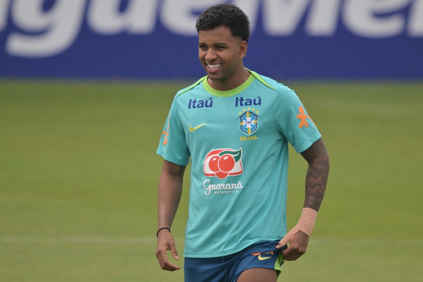 Rodrygo y un gran reencuentro con Carlo Ancelotti