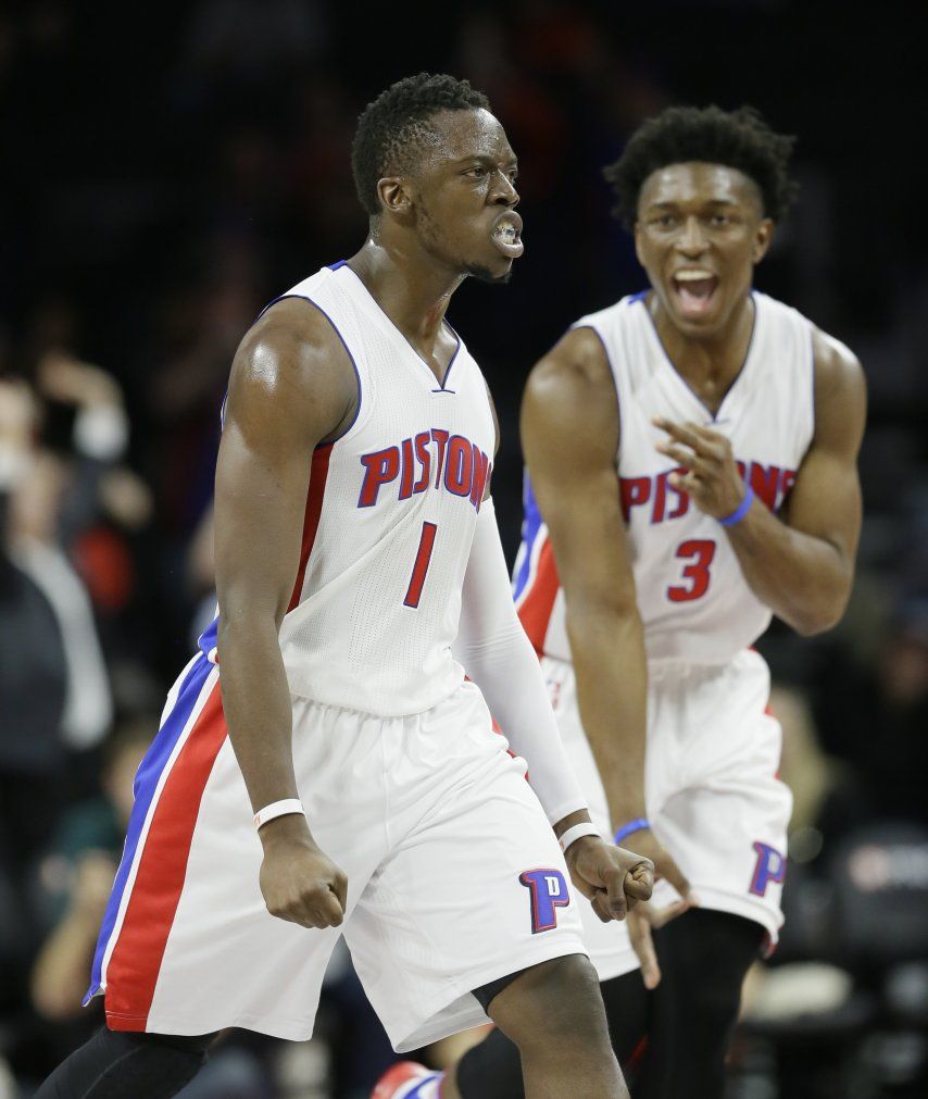 Drummond lidera victoria de Pistons ante 76ers