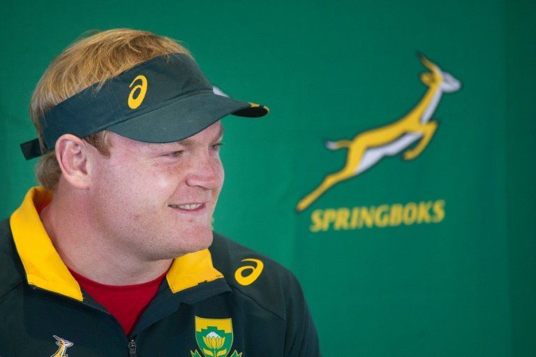 El hooker Adriaan Strauss, nuevo capitán de los Springboks