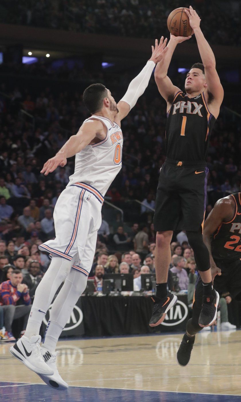 Suns ganan 128-110 a Knicks; suman 3er triunfo consecutivo