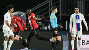 El PSG fue sorprendido por el Rennes en la Ligue 1