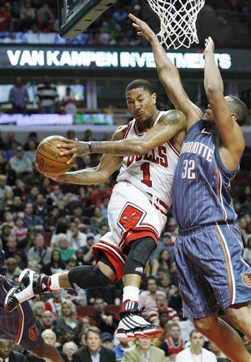 NBA: Bulls 96, Bobcats 88; Rose anota 26 puntos