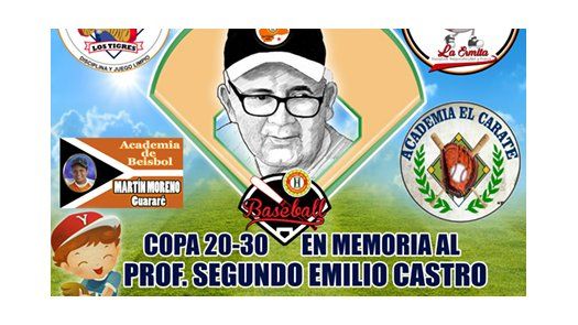 Realizarán torneo en memoria del profesor Emilio Castro