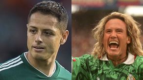 Javier Hernández y Luis Hernández son los máximos goleadores de la Selección mexicana de fútbol en mundiales&nbsp;