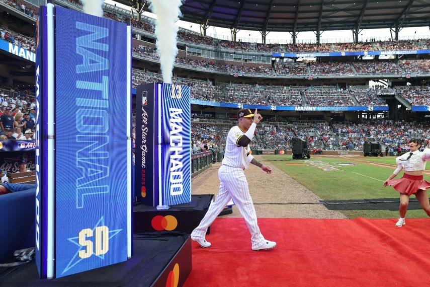 MLB: Manny Machado fue ponchado gracias al Desafío ABS en el All Star Game 2025