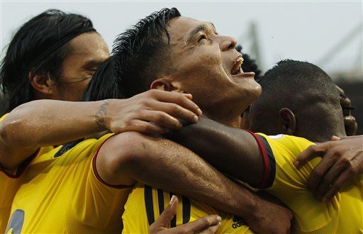 Mundial: Colombia vence 2-0 a Perú