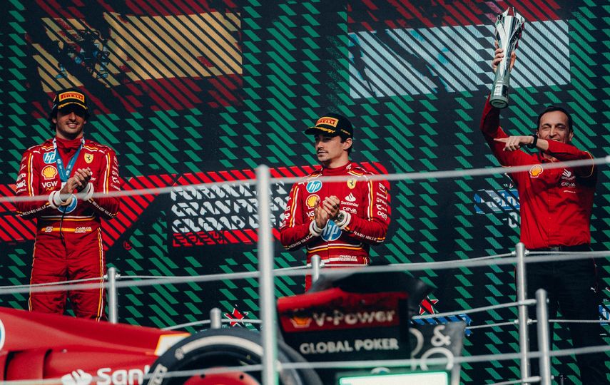 Fórmula 1: Carlos Sainz de Ferrari se lleva el GP de México