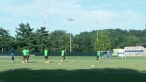 Panamá se ejercita tras el empate ante EEUU