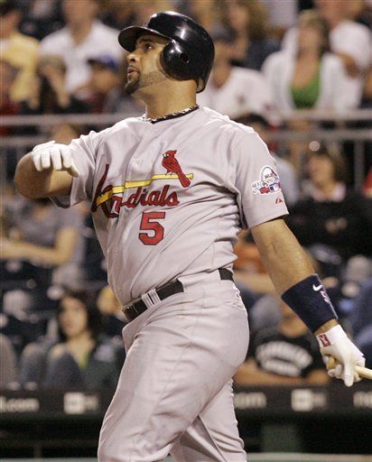 Jonrón de Pujols como emergente da triunfo a Cardenales
