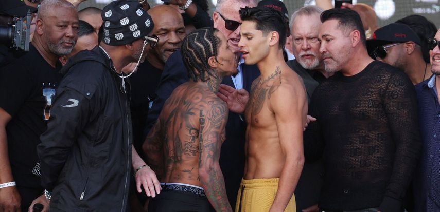 Gervonta Davis y Ryan García cumplen con el pesaje&nbsp;