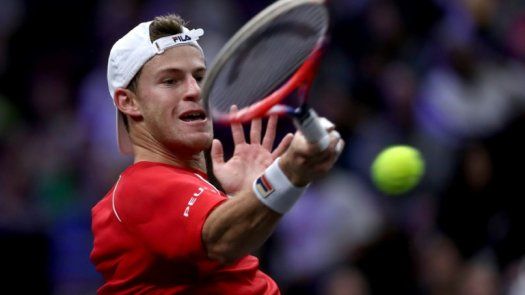 El argentino Schwartzman eliminado en Amberes; Monfils y Edmund jugarán la final