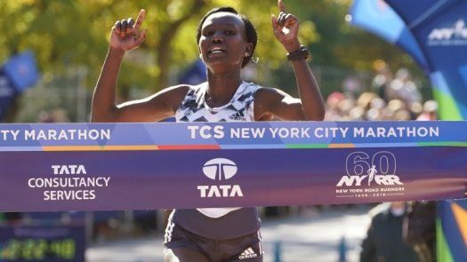 Etiope Desisa y keniana Keitany ganan maratón de Nueva York