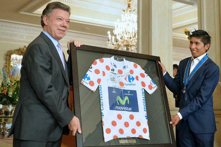 Colombiano Nairo Quintana asegura que luchará por el título del Giro de Italia