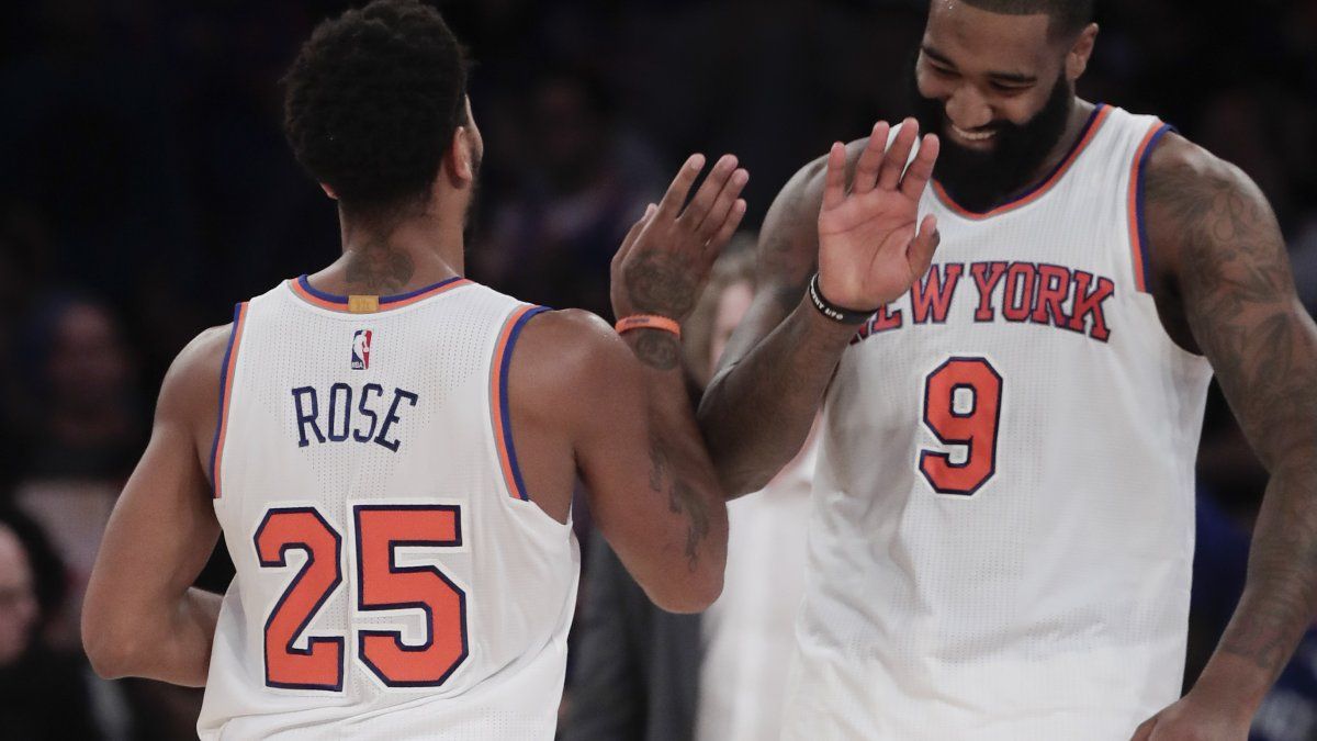 Porzingis, Carmelo y Knicks vencen a Grizzlies