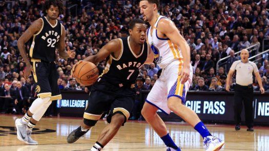 Los Cavaliers resbalan sin LeBron y los Warriors aplastan con Curry y Durant