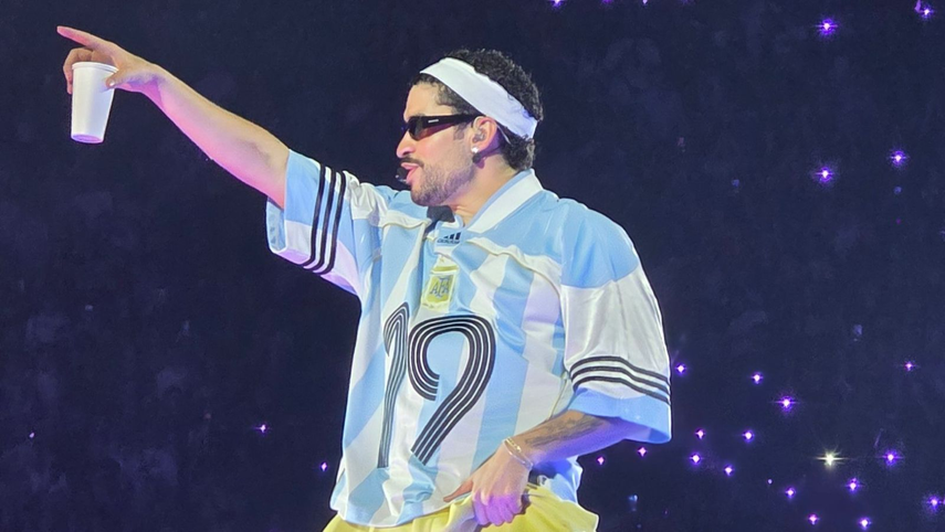 Bad Bunny en Buenos Aires con mucho perreo
