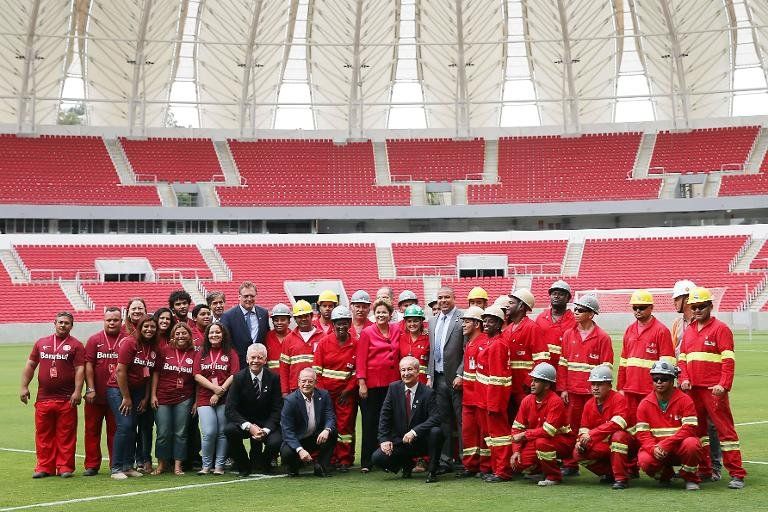 FIFA admite que aún no hay una solución con estructuras temporales de Sao Paulo