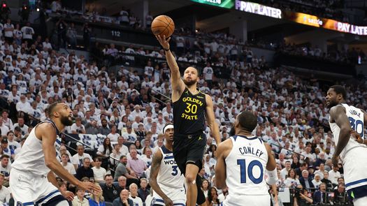 NBA: Warriors tomaron ventaja frente a Timberwolves en semifinales de Conferencia
