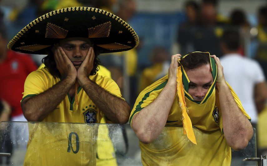 Alemania destroza a Brasil