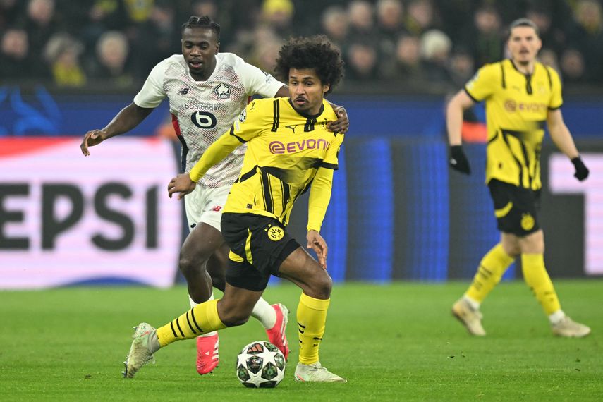 Champions League: Borussia Dortmund y Lille empataron en el Signal Iduna Park
