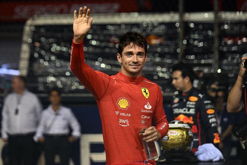 Fórmula 1: Charles Leclerc consigue la Pole Position para el GP de Singapur