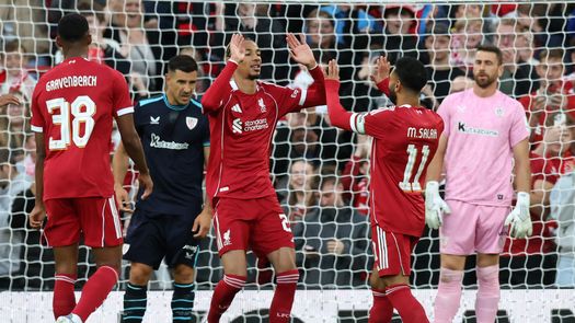  El Liverpool con doble triunfo en amistoso ante el Athletic Bilbao