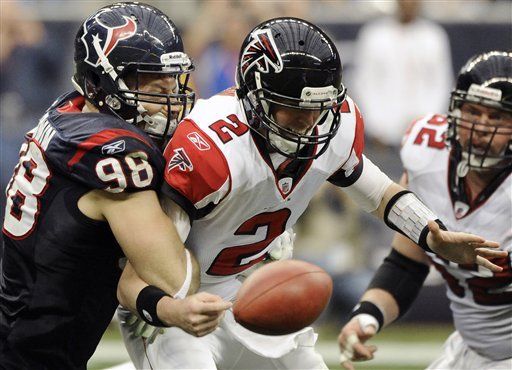 NFL: Texans 17, Falcons 17; Houston liga seis triunfos al hilo