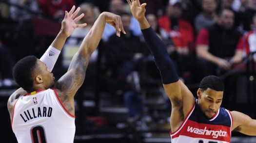 Lillard anota 41, guía a Trail Blazers ante Wizards