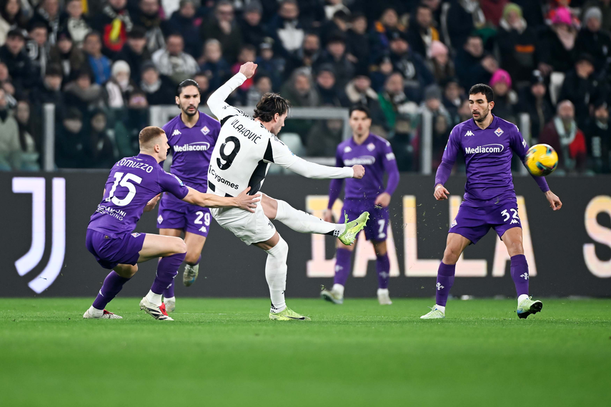 Juventus y Fiorentina repartieron puntos en la jornada 18 de la Serie A