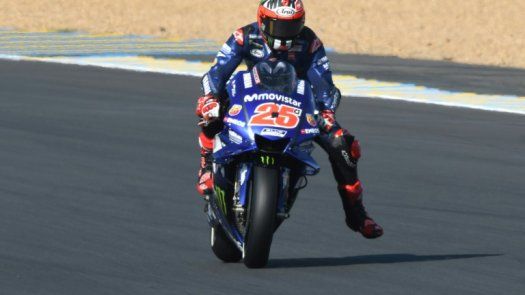Viñales es el más rápido en los ensayos libres de Le Mans, con récord del circuito