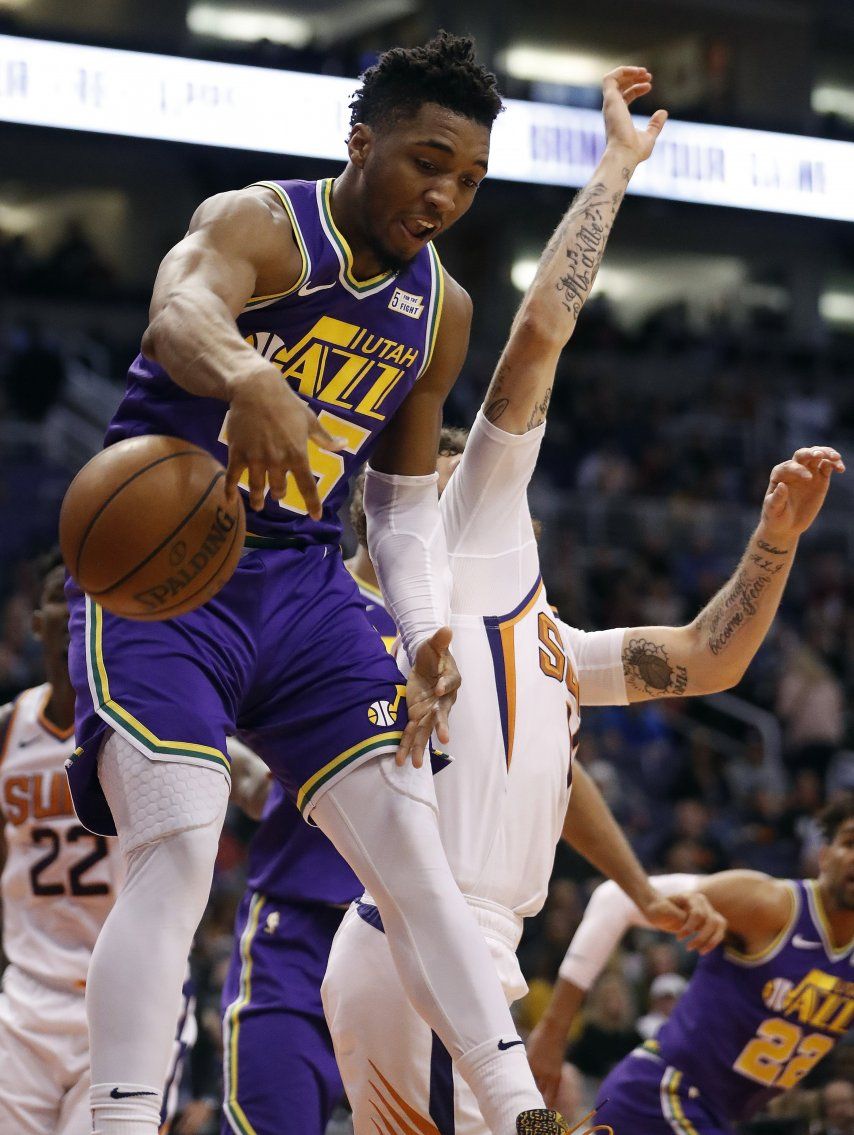 Mitchell y Gobert llevan a Jazz a triunfo sobre Suns
