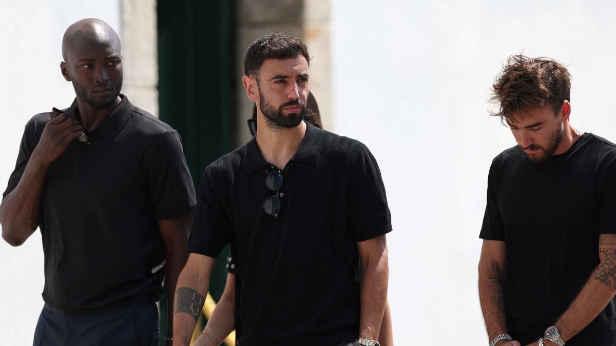El último adiós a Diogo Jota y André Silva El último adiós a Diogo Jota y André Silva