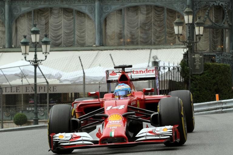 Fernando Alonso, el más rápido en los segundos ensayos libres de Mónaco