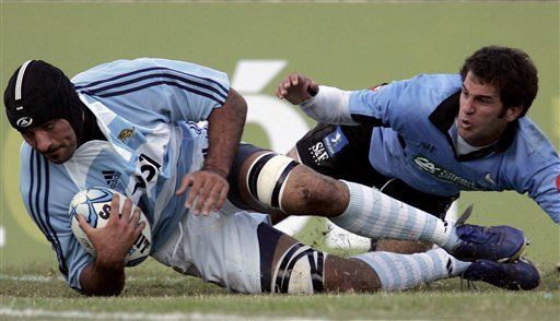 Argentina aplasta a Uruguay en Sudamericano de rugby