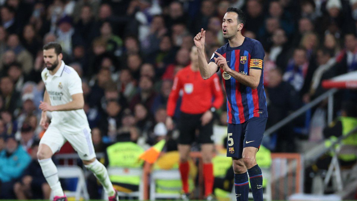 El Clásico Sergio Busquets hace historia en duelos Real MadridBarcelona