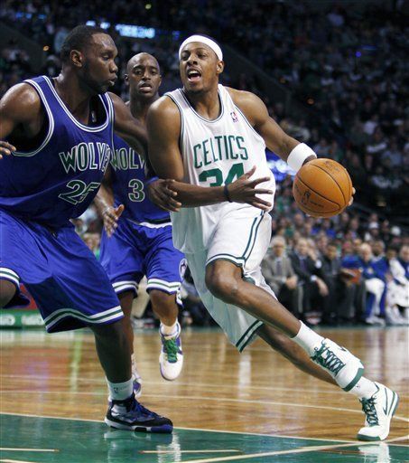 NBA: Celtics 122, Timberwolves 104; Pierce encesta seis triples