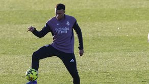 Kylian Mbappé regresó a los entrenamientos con el Real Madrid para Champions