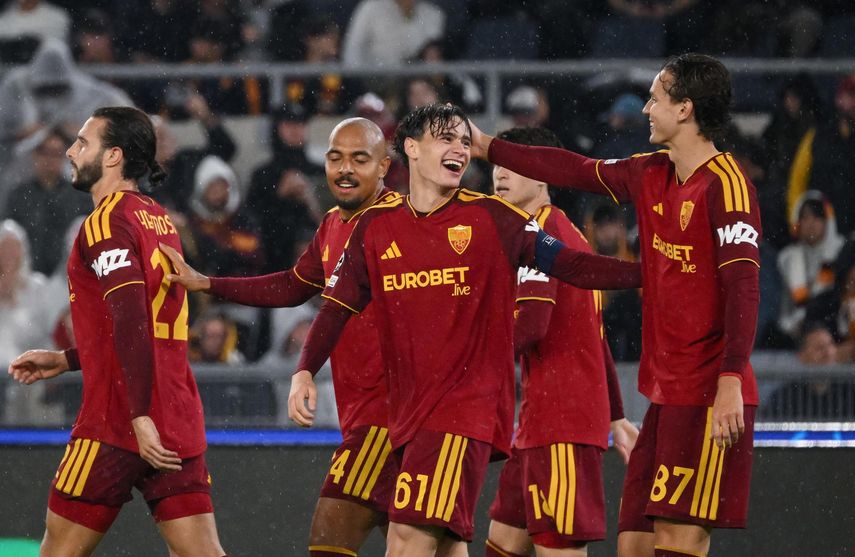 Champions League: El Roma se divierte con dos exatléticos como protagonistas