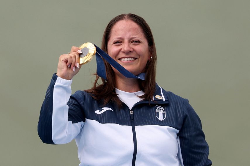 París 2024: Guatemala celebra histórico oro de Adriana Ruano
